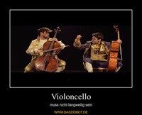 Violoncello – muss nicht langweilig sein 