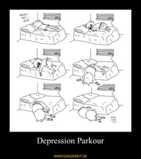 Depression Parkour –  