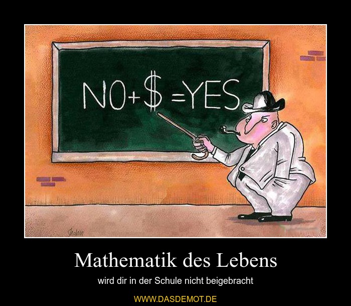 Mathematik des Lebens – wird dir in der Schule nicht beigebracht 